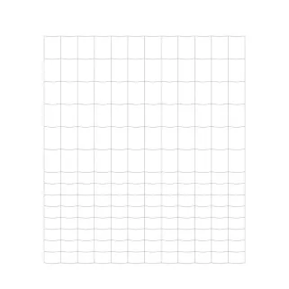 Grillage Rempart Galvanisé 2m x 50m - Mailles 15cm