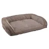 Coussin antidérapant doux pour chien - 90x63cm Marron