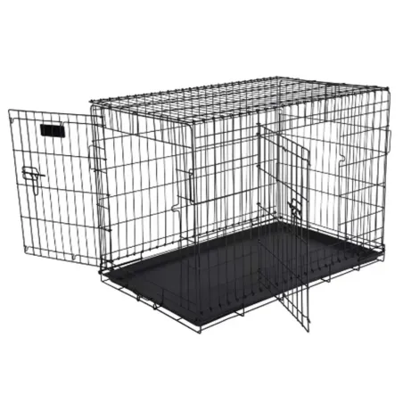 Cage métallique avec plateau 122x75x82 cm pour élevage
