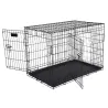 Cage métallique avec plateau 122x75x82 cm pour élevage