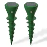 Chasse-taupes solaire Twist - Lot de 2 - 650m² par unité