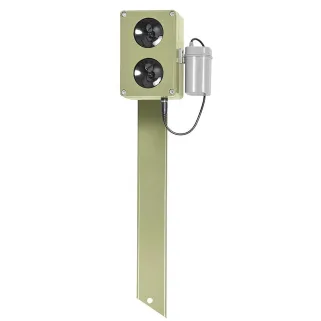 Répulsif CHZ200 sur pied - Ultrasons anti-rongeurs 2000m²