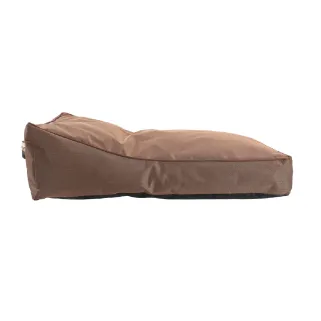 Coussin chien imperméable 90x70cm - Polyester 600D marron