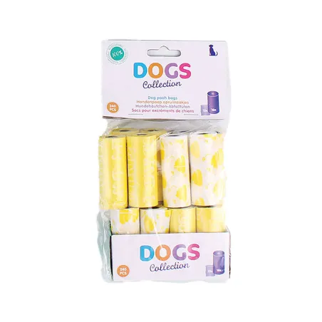 Sacs à crottes pour chiens - Lot de 240 résistants