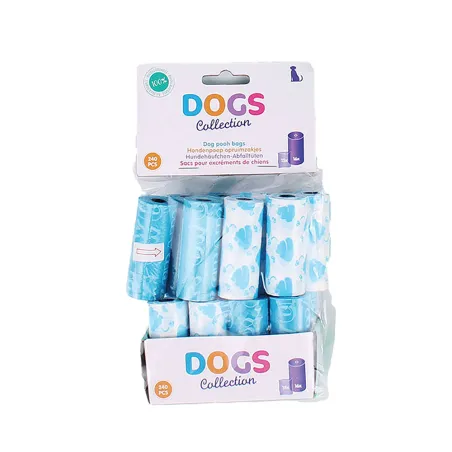 Sacs à crottes pour chiens - Lot de 240 résistants
