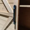 Abri jardin Sambre bois 0,36m² - 2 portes 93cm H