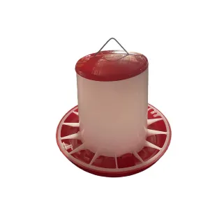 Mangeoire 9 kg plastique pour volailles et pigeons