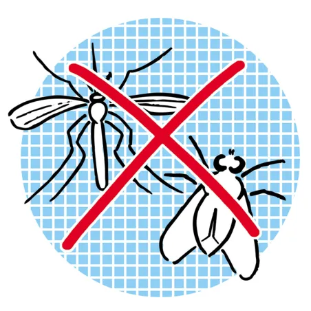 Filet protecteur pour citerne d'eau de pluie 80 cm