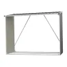 Abri à bûches métal 2,6 stères - Bûches 50 cm