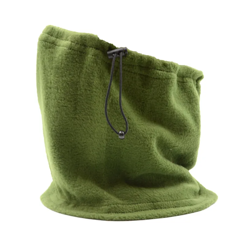 Tour de cou polaire kaki pour élevage et extérieur