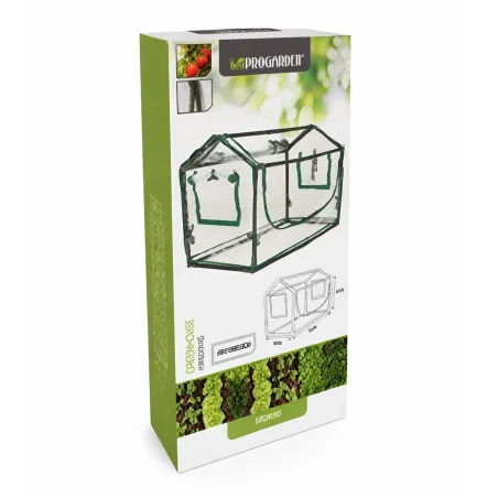 Mini serre métal 40x78x50 cm pour semis et plantes