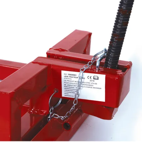 Lève-tondeuse 400 kg à vis sans fin – Entretien facile