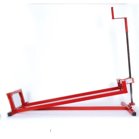 Lève-tondeuse 400 kg à vis sans fin – Entretien facile