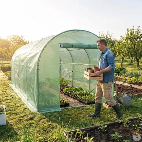 Serre 12m² pour jardin - Culture et élevage extérieur