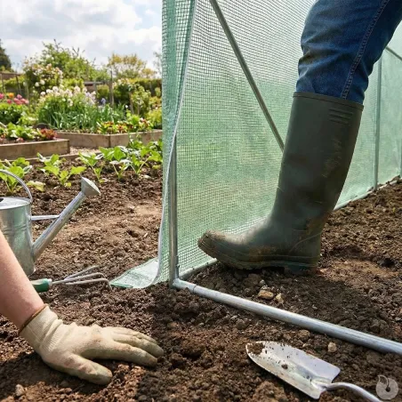 Serre 12m² pour jardin - Culture et élevage extérieur