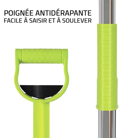 Désherbeur manuel aluminium 98 cm - Griffe anti-mauvaises herbes