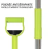 Désherbeur manuel aluminium 98 cm - Griffe anti-mauvaises herbes