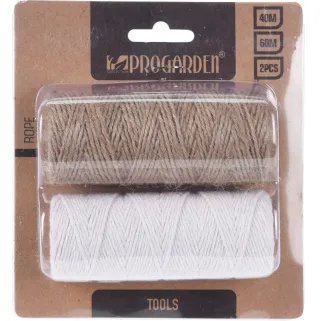 Cordes jardin 60m et 40m Progarden - Résistantes et polyvalentes