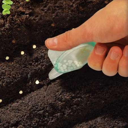 Semoir manuel de graines pour jardin et potager