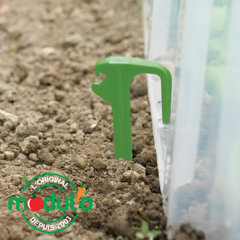 Lot de 10 piquets pour tunnels de culture 25 cm