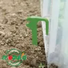 Lot de 10 piquets pour tunnels de culture 25 cm