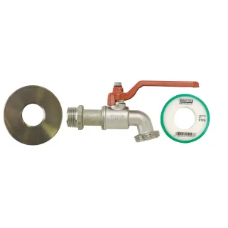 Robinet adaptable pour cuve 1000 L - 60 mm