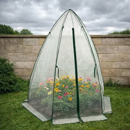 Dôme serre hivernage transparent pour plantes fragiles