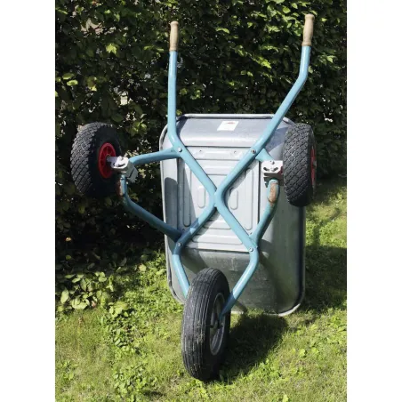 Roues stabilisatrices 25 cm pour brouette universelle