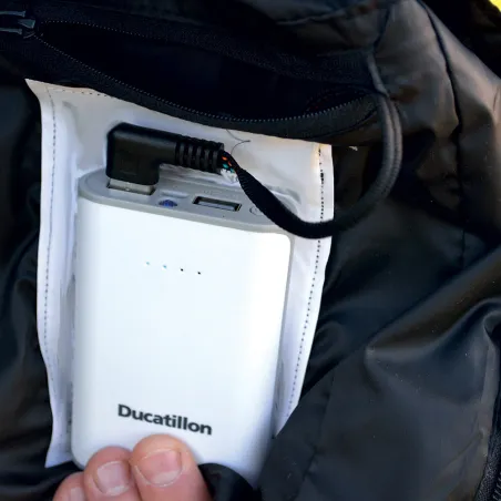 Gilet chauffant 3 niveaux noir M à 3XL - Chauffage USB