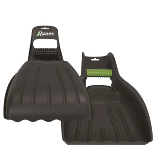 Lot de 2 ramasse-feuilles à main pour jardin