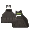 Lot de 2 ramasse-feuilles à main pour jardin