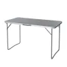 Table camping pliable 120x60 cm - légère et robuste