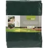 Bâche verte résistante en polyéthylène pour extérieur