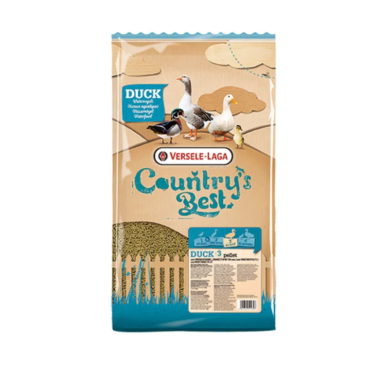 Aliment complet Duck 3 en granulés 5kg pour canards