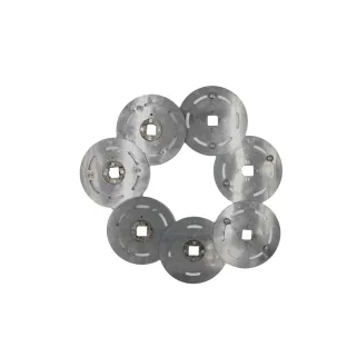 Disques plumeuse Senesi - Jeu de 7 pour Junior/Zippy