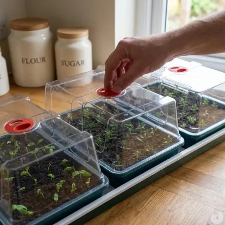 Serre chauffante BIG 3 auto - semis et boutures