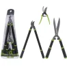 Kit 3 outils jardin : cisaille alu 20cm + cisaille-haie 52cm + sécateur 60cm