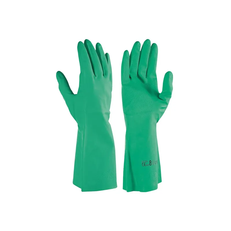 Gants jardin Phyto - Nitrile vert - Protection Black Fox