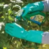 Gants jardin Phyto - Nitrile vert - Protection Black Fox