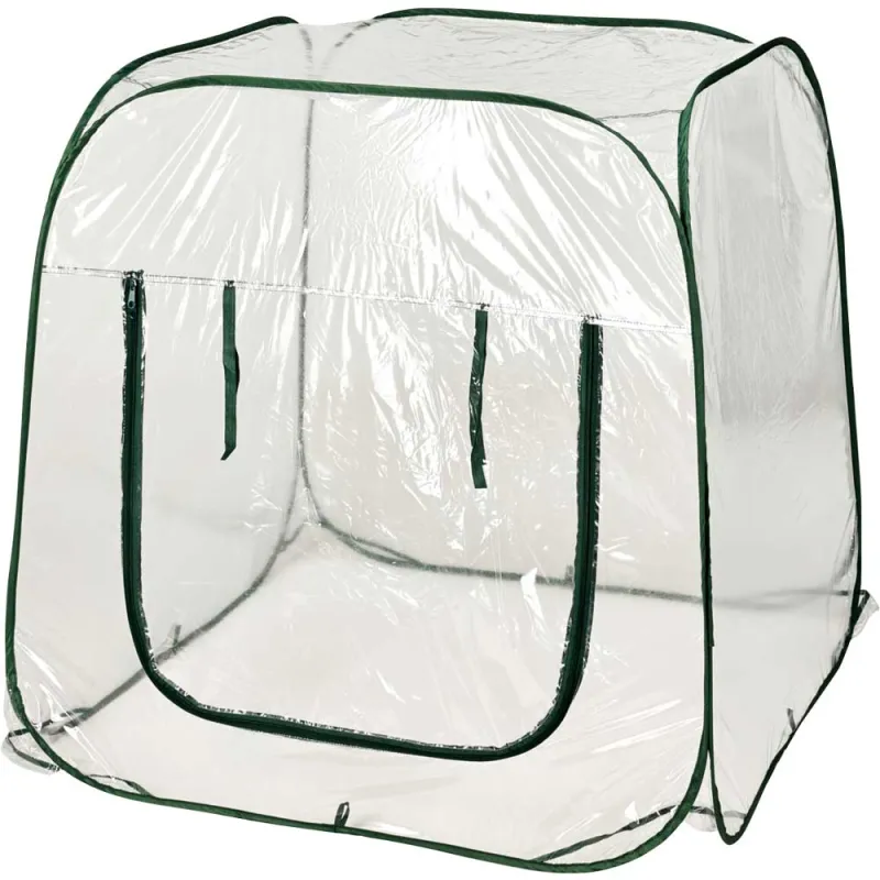 Serre pop-up 100 cm³ pour jardin et cultures protégées