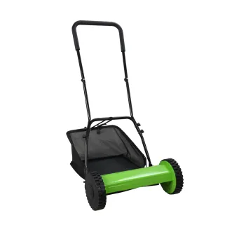 Tondeuse hélicoïdale manuelle 40cm - bac 18L - 15-43mm