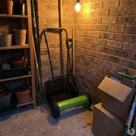 Tondeuse hélicoïdale manuelle 40cm - bac 18L - 15-43mm