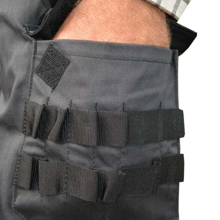 Pantalon travail LMA gris/noir T38-T60 - multipoches