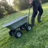 Brouette basculante 75L - Transport facile et robuste