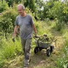 Brouette basculante 75L - Transport facile et robuste