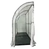 Serre murale adossée 80x200x160 cm pour balcon et jardin