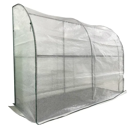 Serre murale adossée 80x200x160 cm pour balcon et jardin