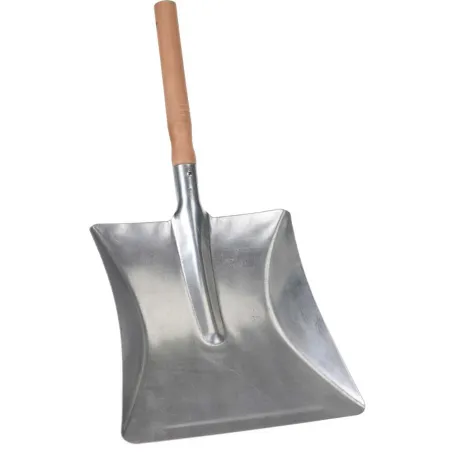 Pelle zinguée 23x22cm - Manche bois 43,5cm