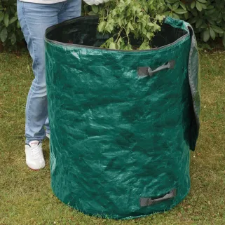 Sac à déchets extra-large 275L pour jardin et extérieur