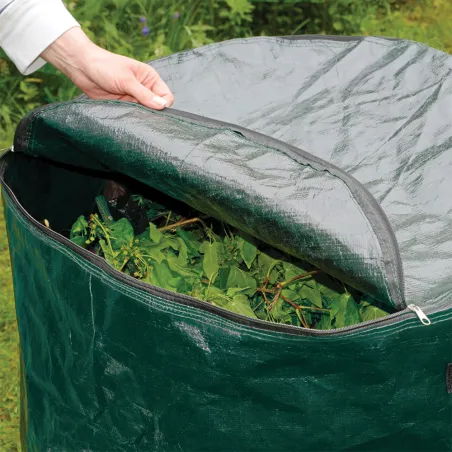 Sac à déchets extra-large 275L pour jardin et extérieur